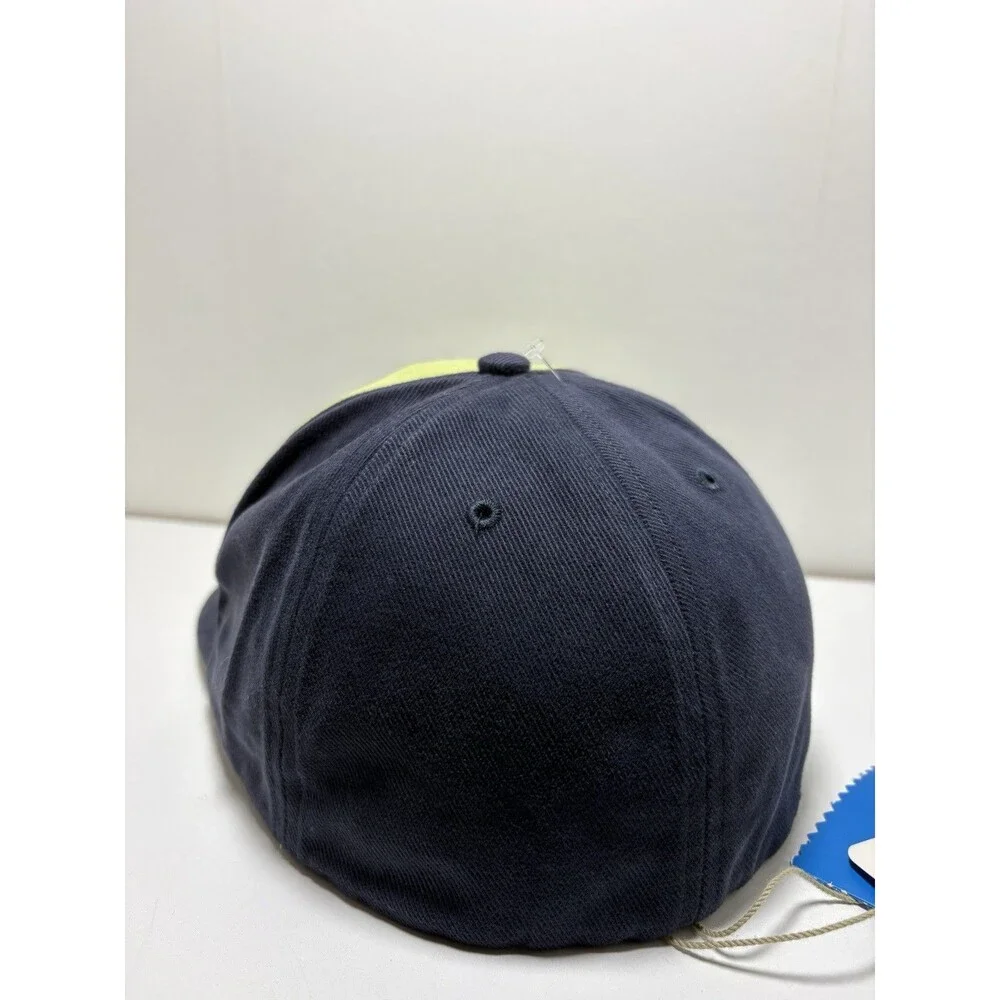 Vintage 2006 Adidas Cap NWT Deadstock Navy Apple Green Fitted 58cm